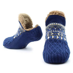 Nordic Plush Slipper Socks