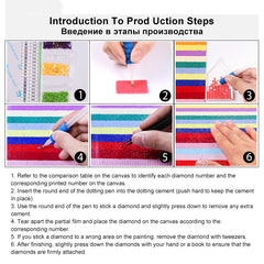 Cross  Crafts Diamond Art Wall Home Decoration Gift