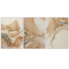Abstract Marble Wall Art Set (3 Piece)