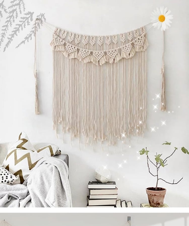 Boho Macrame Wall Hanging