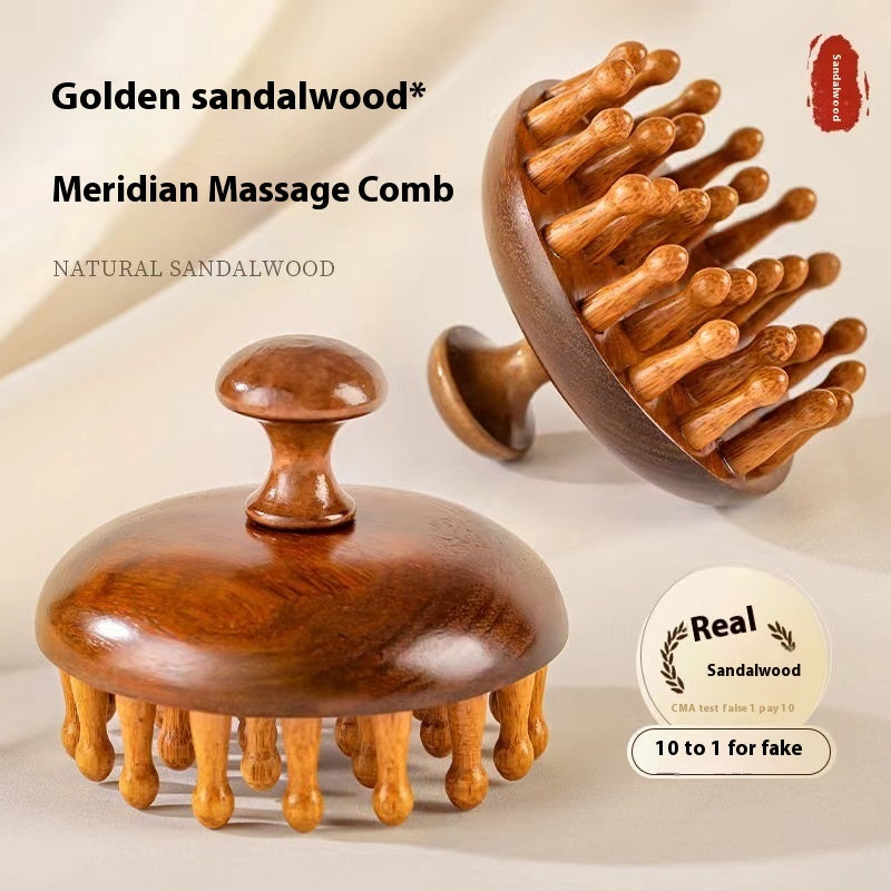 Sandalwood Scalp Massage Comb