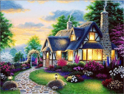 Country Cottage Diamond Art